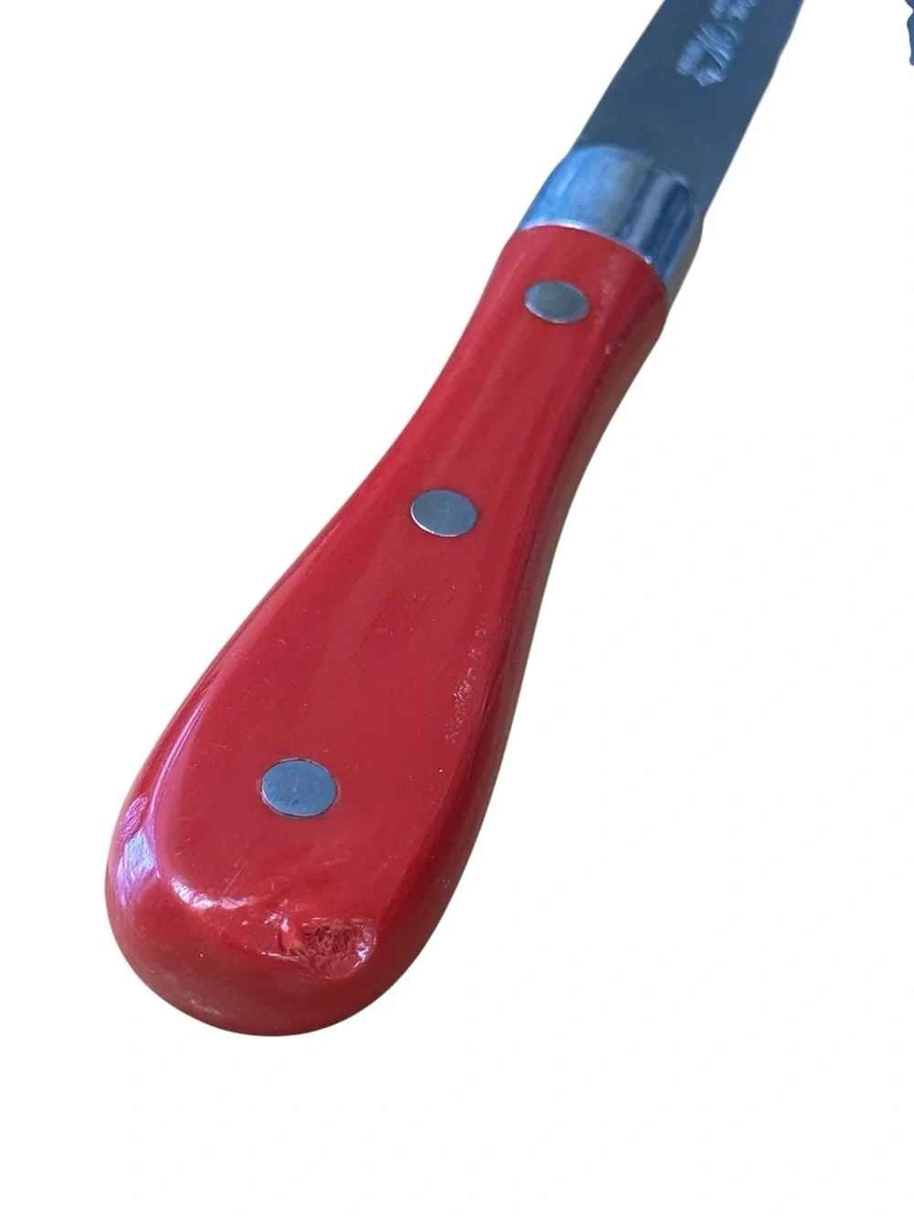 The Pioneer Woman Red & Stainless Melamine Ladle 13.5”x3.5
